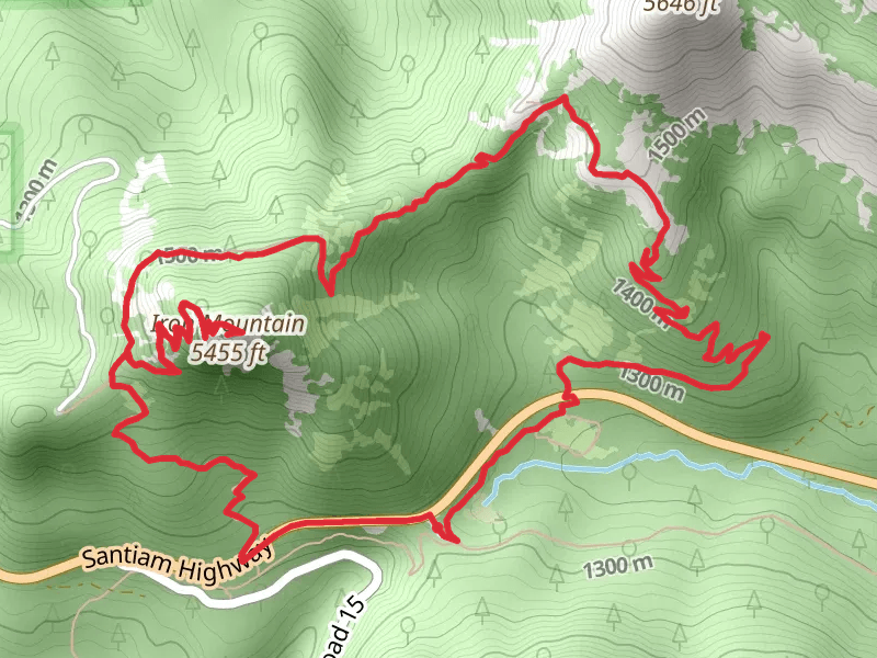 Iron Mountain and Cone Peak Loop Trail