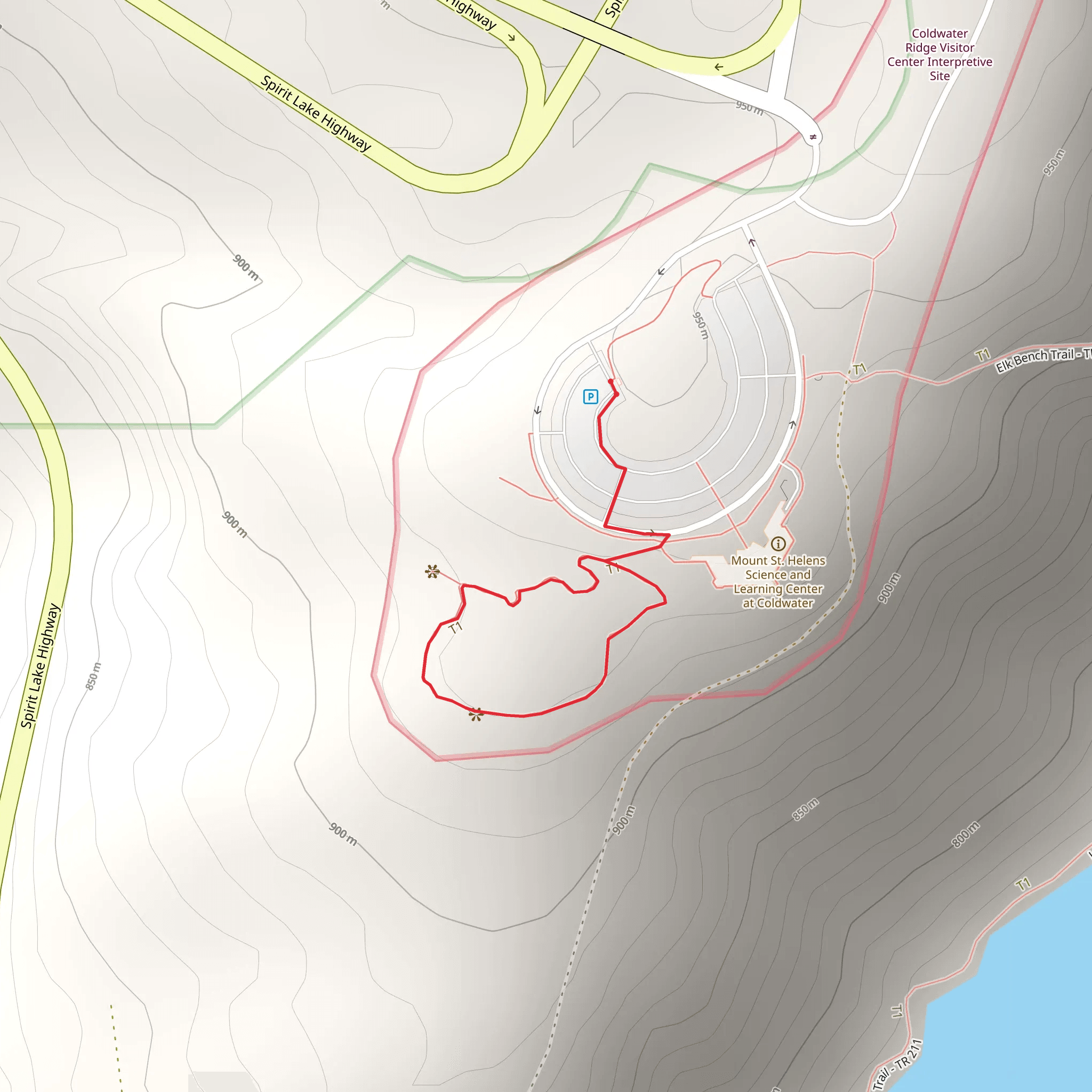 Winds of Change Trail mobile static map