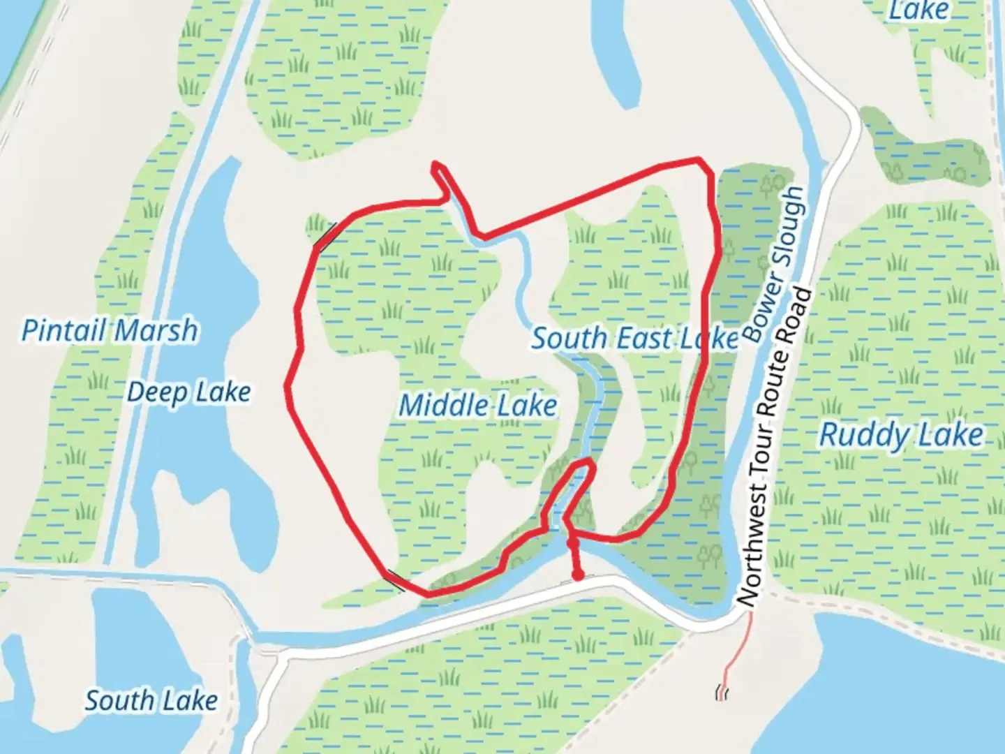 An image depicting the trail Kiwa Trail and its surrounding area.