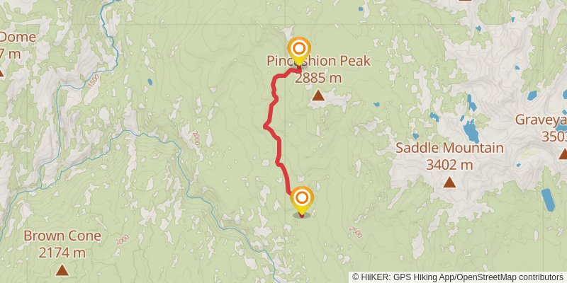 String Meadow Trail stage 2 Map