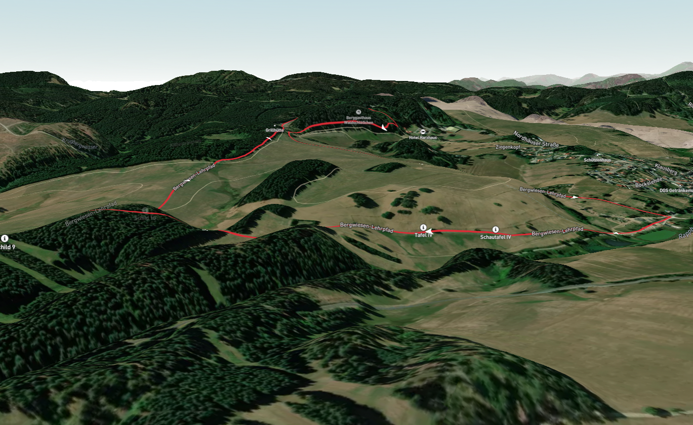 Bergwiesen Lehrpfad Loop