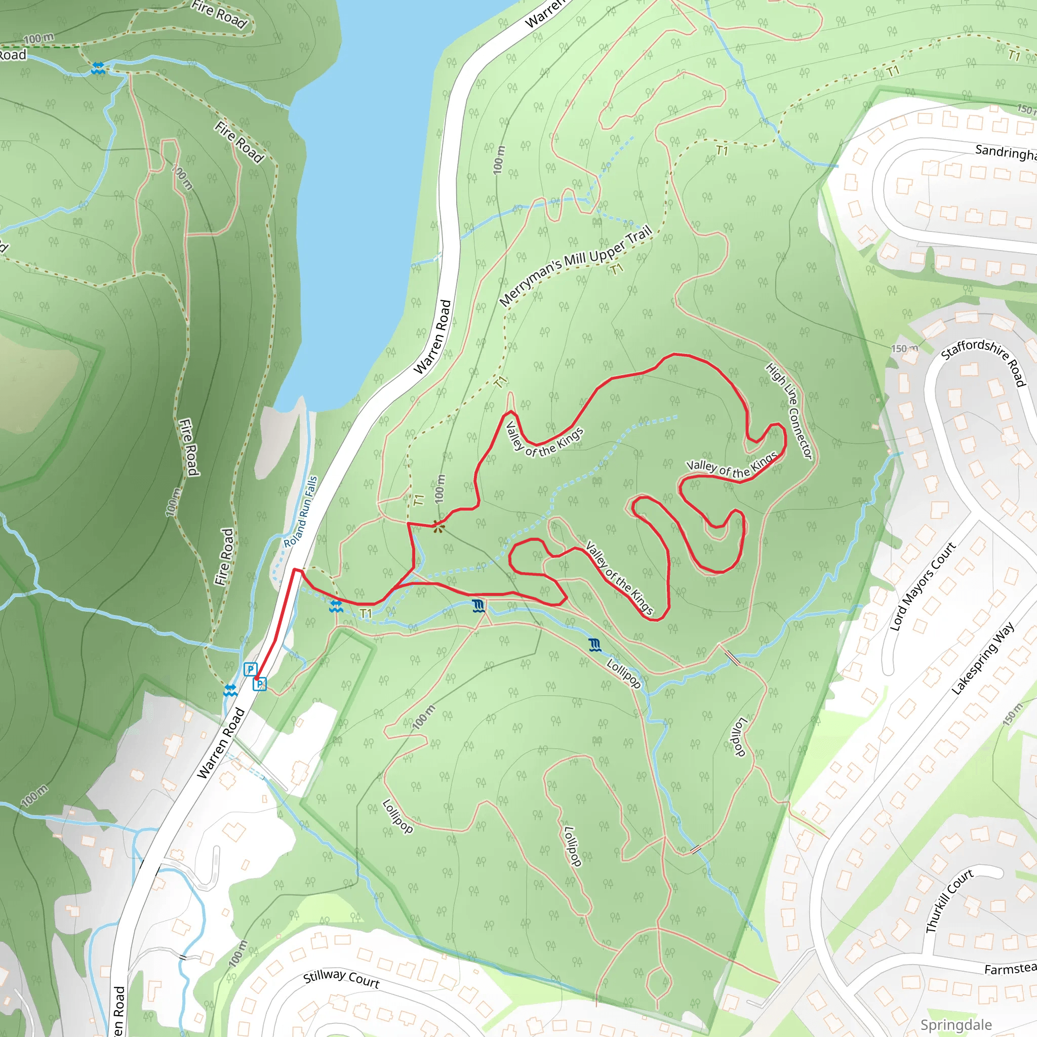 Valley of the Kings Loop mobile static map
