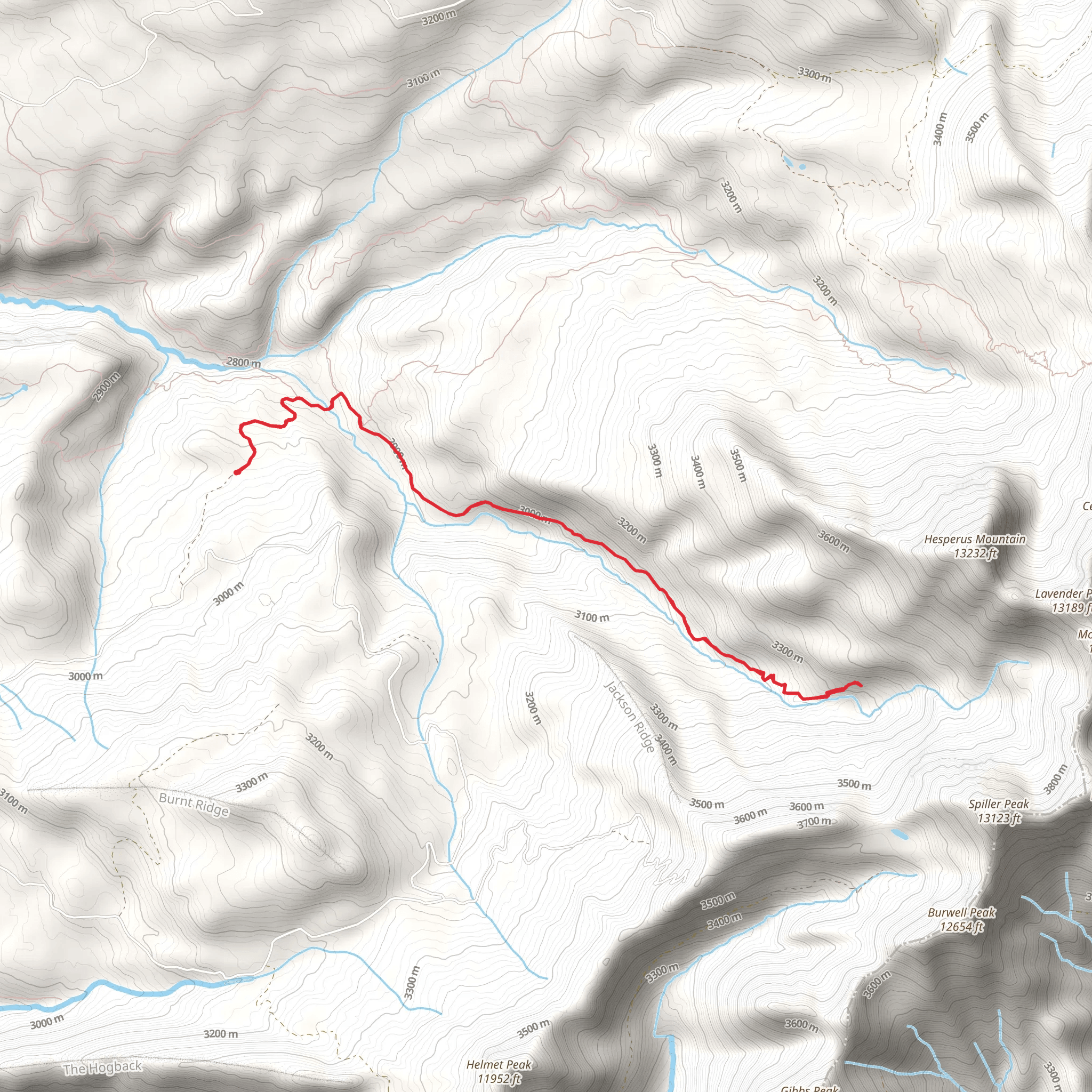 Owens Basin via Golconda Trail mobile static map