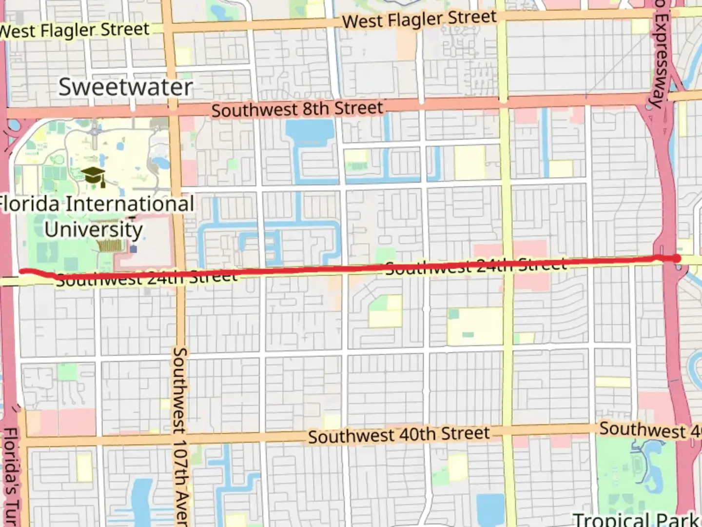 An image depicting the trail Merrick Trail and its surrounding area.
