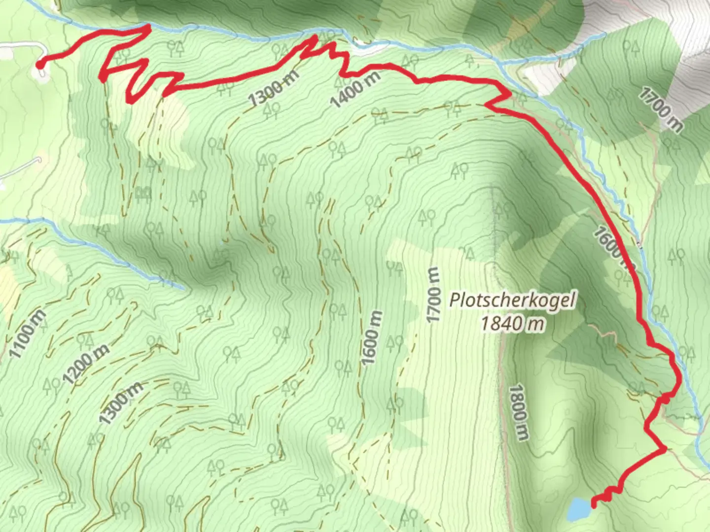 An image depicting the trail Michelirlingsee Lake and its surrounding area.