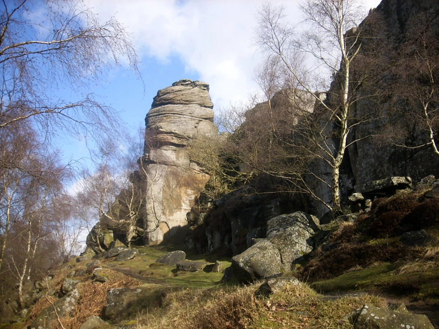 An image depicting the trail GHB Ward Walk and Hay Wood Loop and its surrounding area.