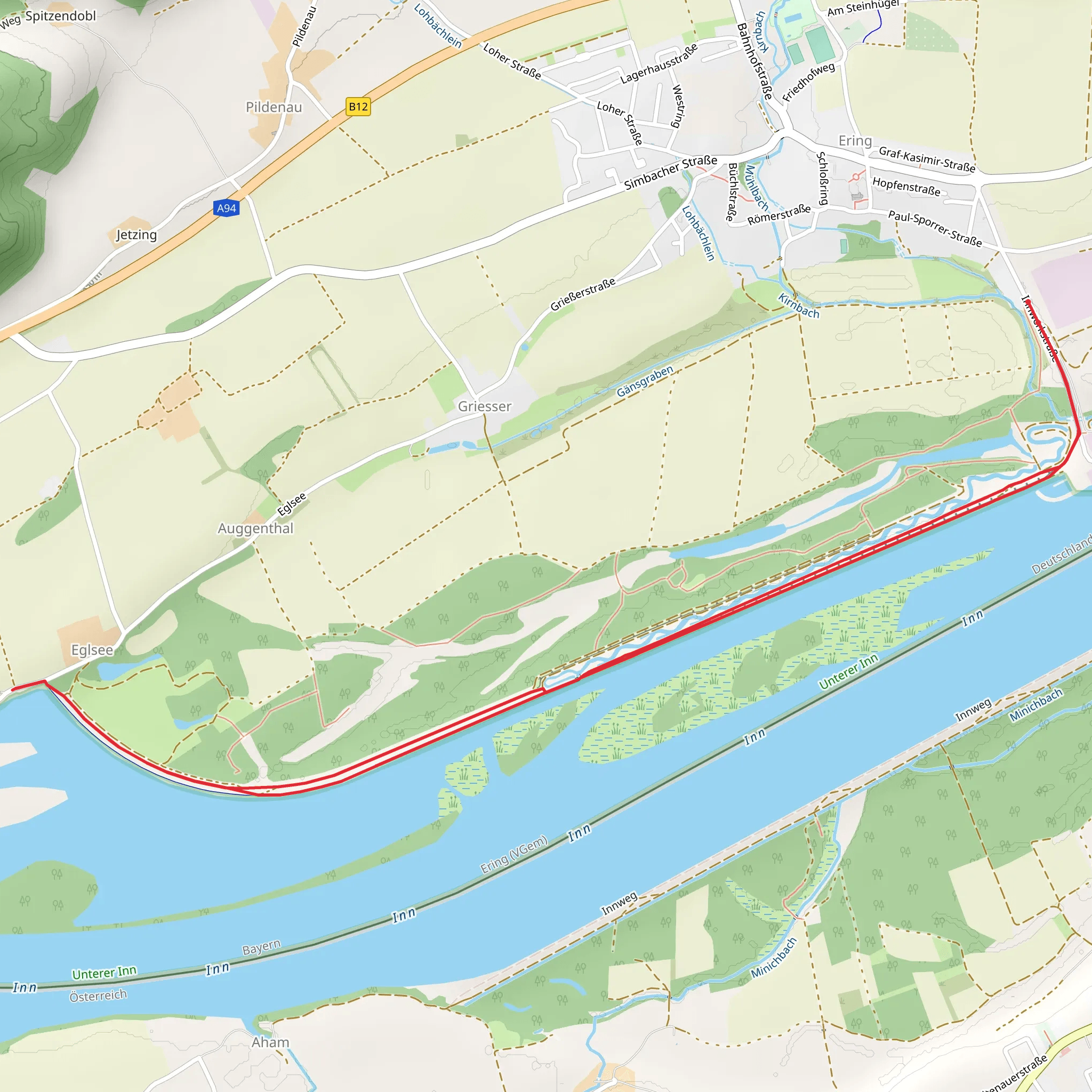Vogelbeobachtungsturm Eglsee mobile static map