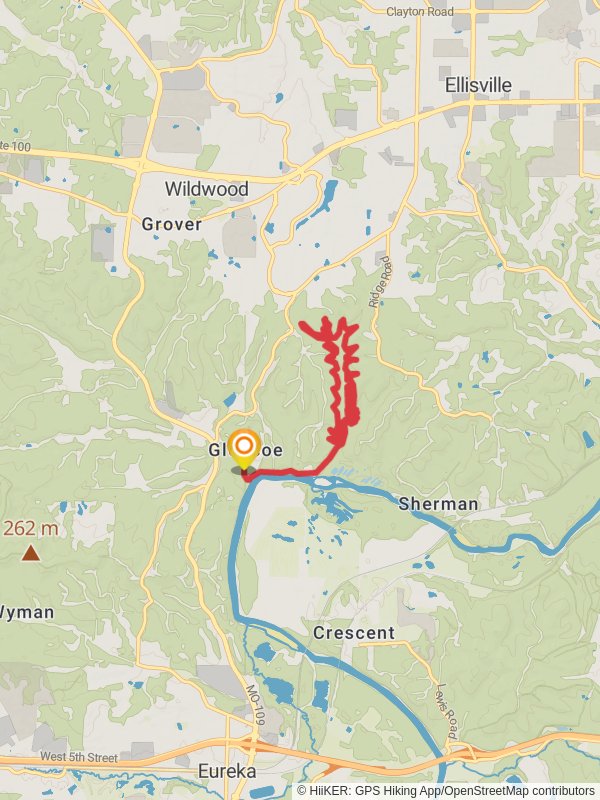 Zombie Trail and Rock Hollow Greenway Loop