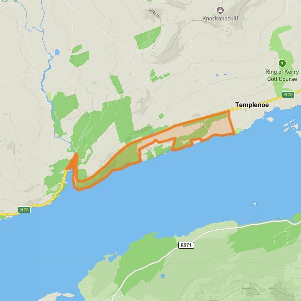 Dromore mobile static map