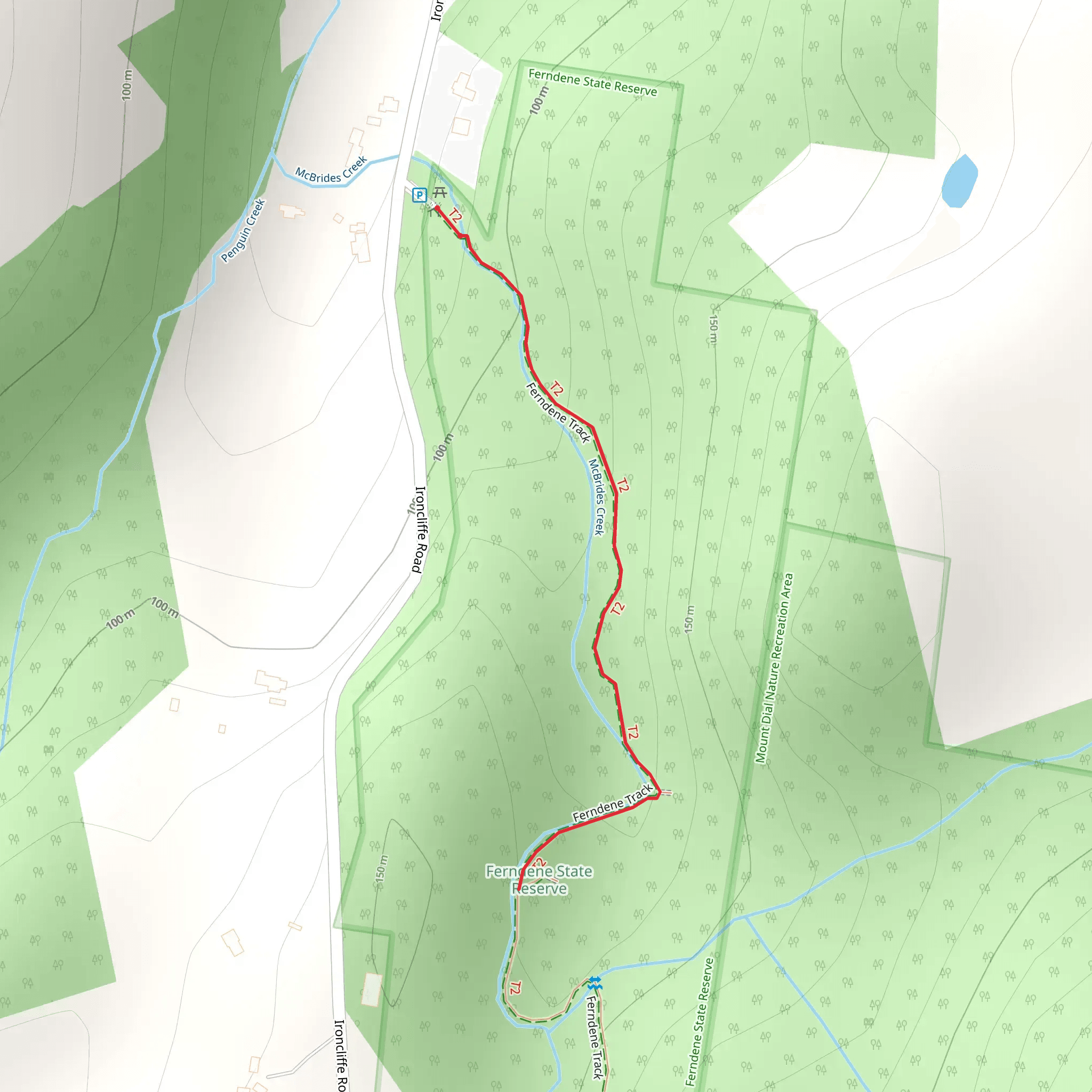 Thorsbys Tunnel Walk mobile static map