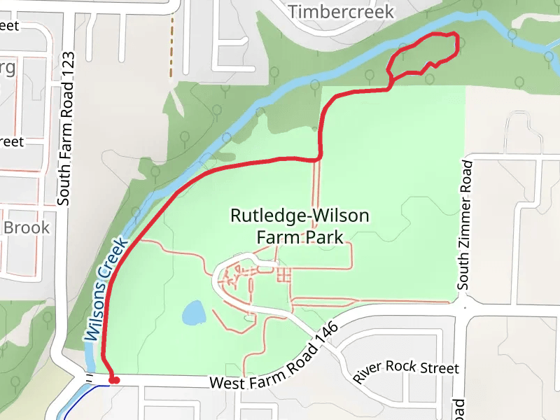 Wilson's Creek Greenway Loop Trail