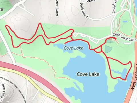 Cove Lake North Shore Loop