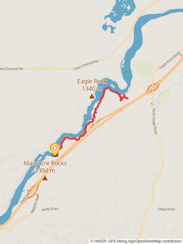 Snake River via Canyon Trail