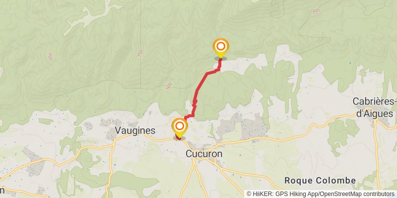 Tour of Luberon alt 2 Map