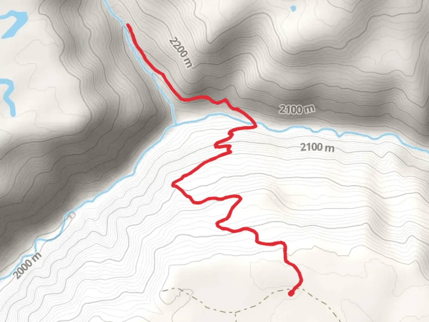An image depicting the trail Horsefly Trail and its surrounding area.