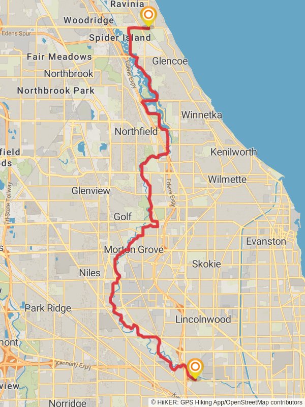 North Branch Blue Paved Trail