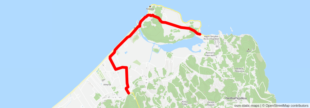 Spartilas - Agios Spyridon stage 2 Map