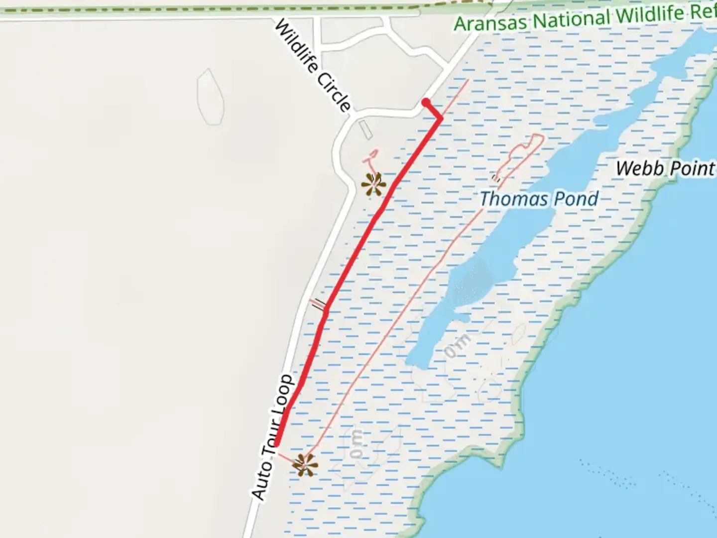 An image depicting the trail Rail Trail Out and Back and its surrounding area.