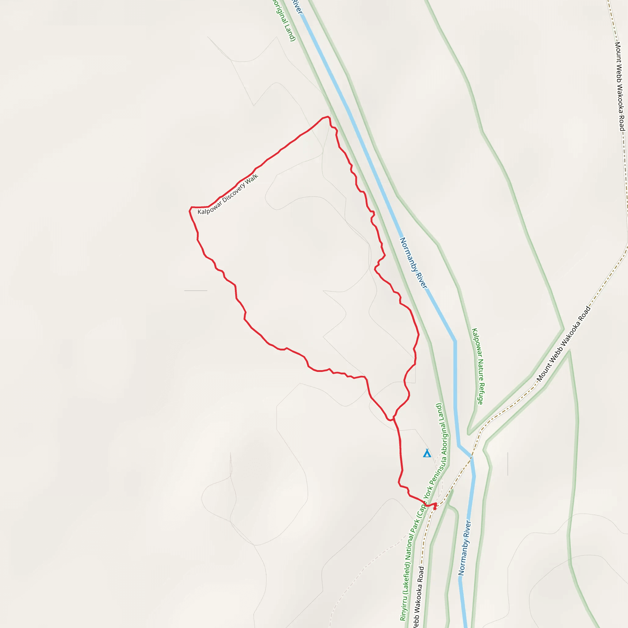 Kalpowar Discovery Walk mobile static map