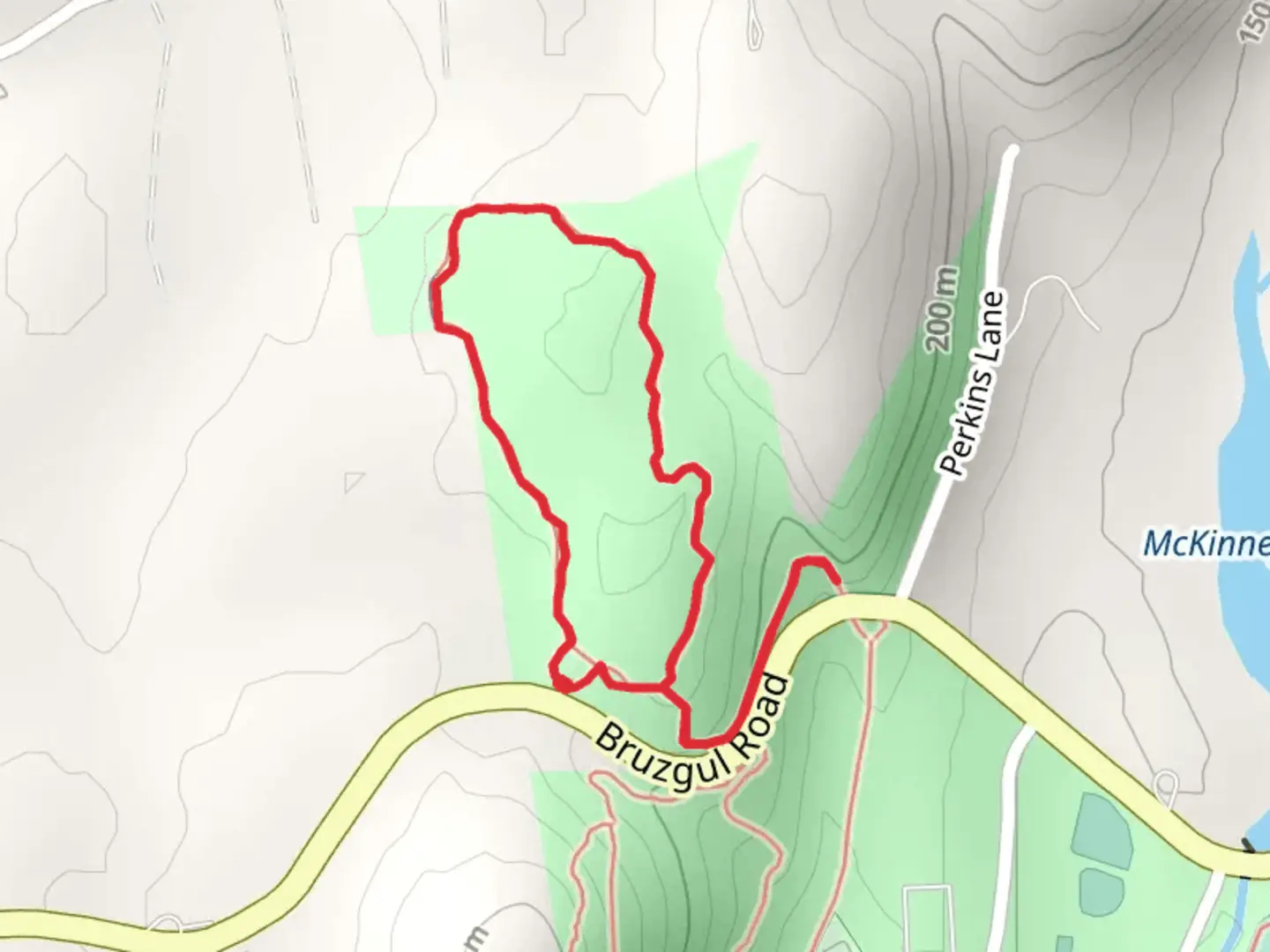 An image depicting the trail Webster Trail Loop and its surrounding area.