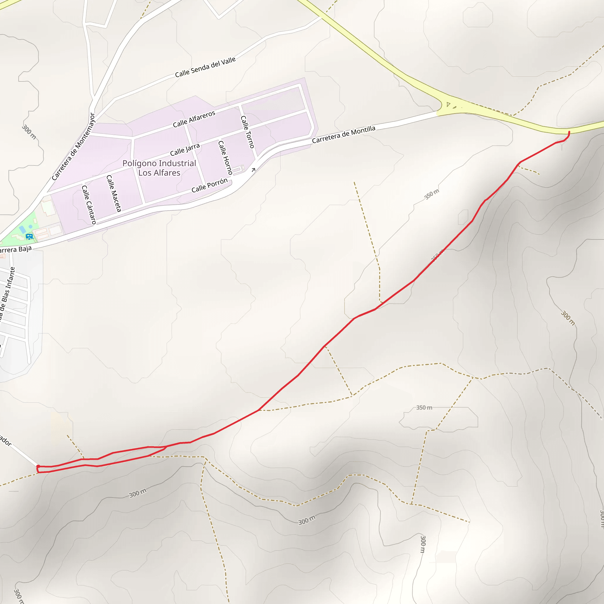 Camino del Termino - Era del Mirador SL A 88 mobile static map