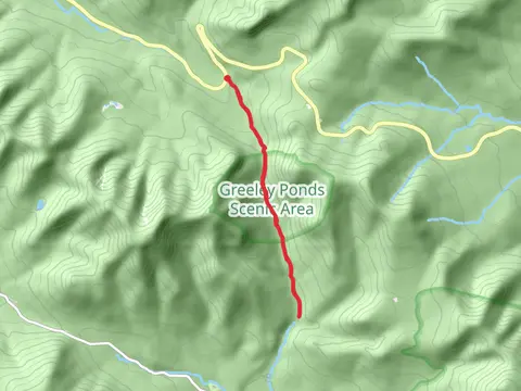 Greeley Ponds Trail and Mad River Trail