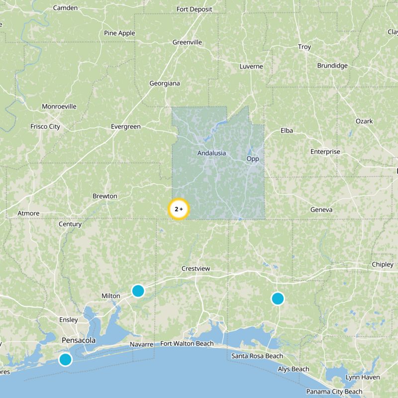 Covington County Static Map