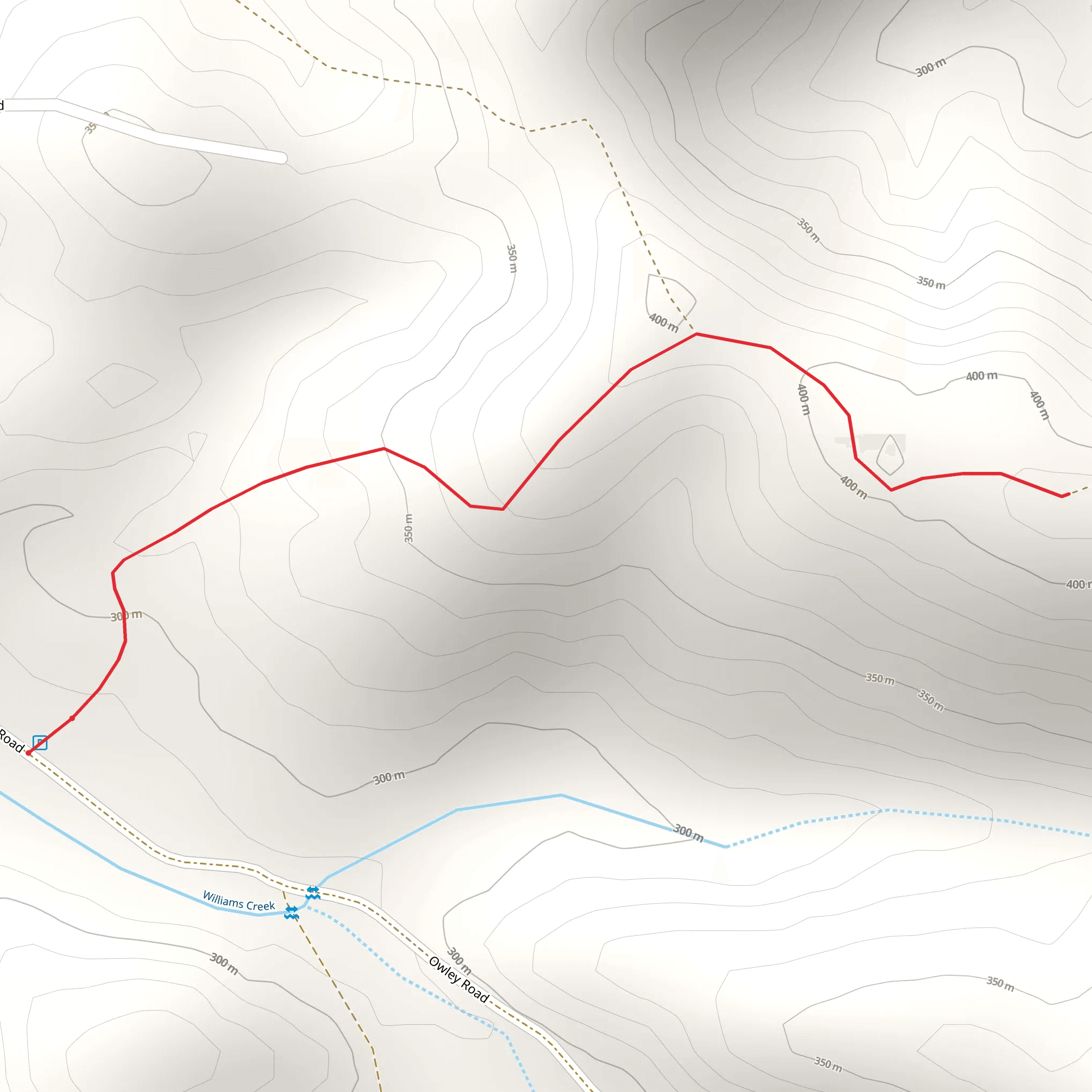 Owley Road North Walk mobile static map