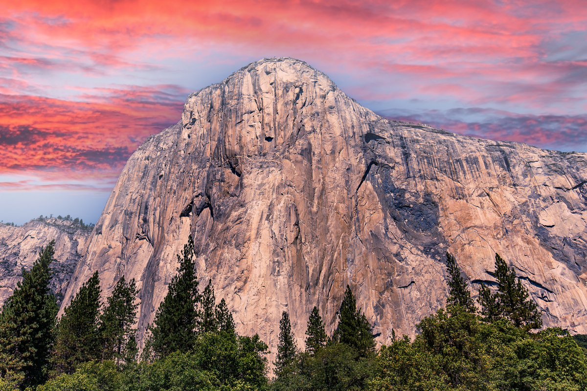 El Capitan from Tioga Pass Road