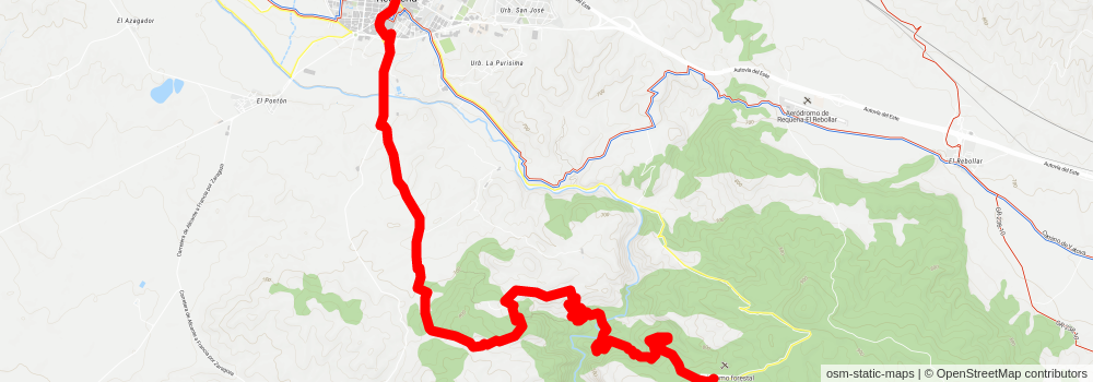 The Horseshoe of the Galician PR CV 351 stage 2 Map