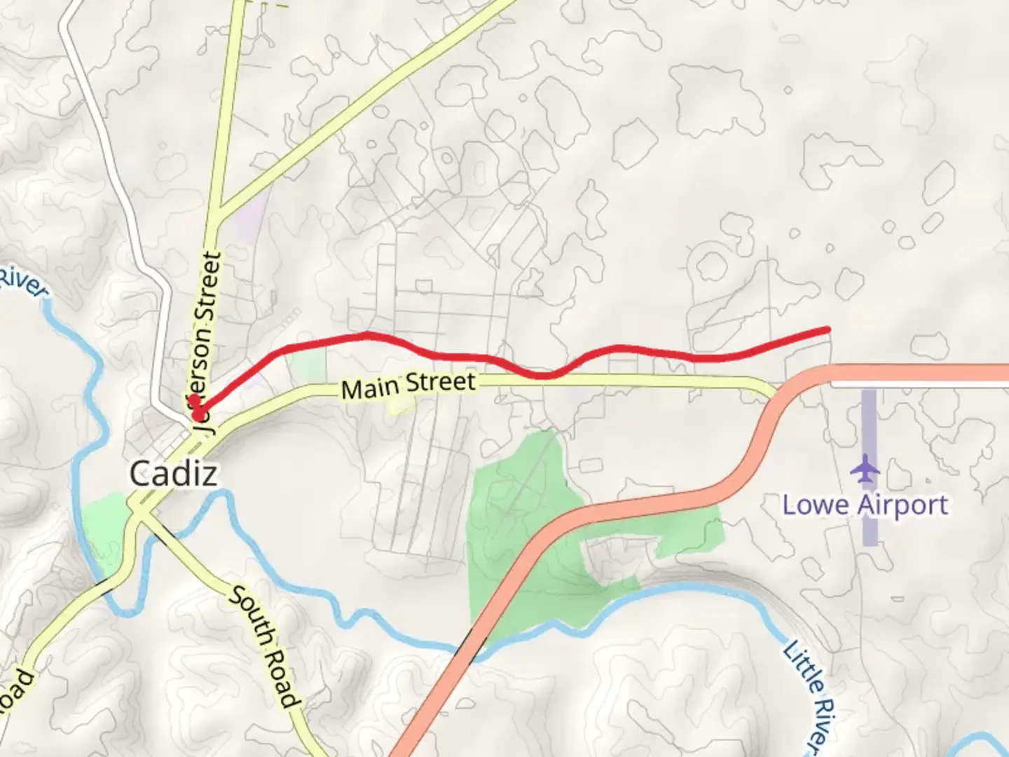 An image depicting the trail Cadiz Railroad Trail and its surrounding area.
