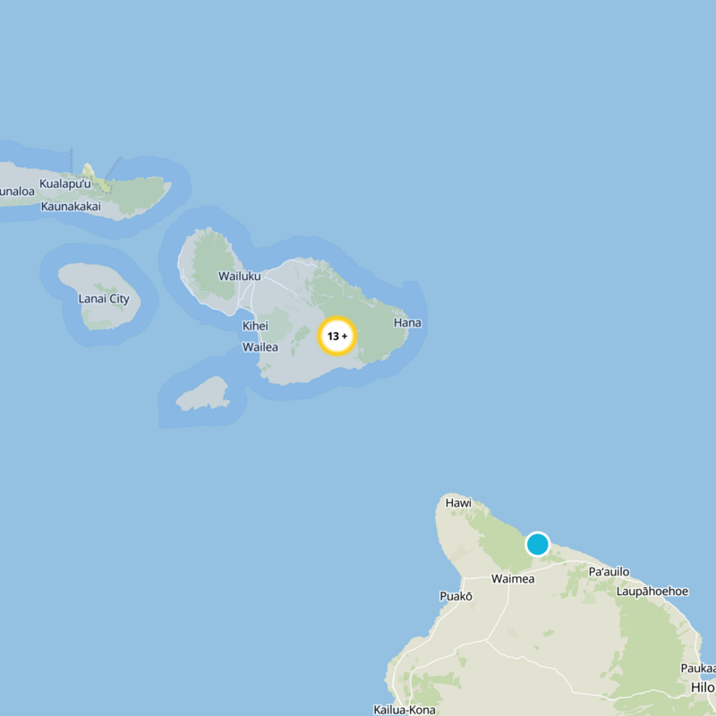 Maui County Static Map