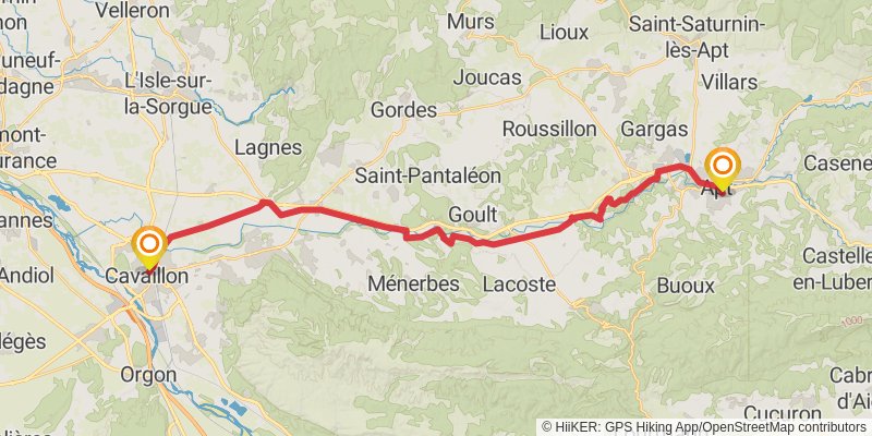 Camino Claviere-Candanchu via Arles stage 5 Map