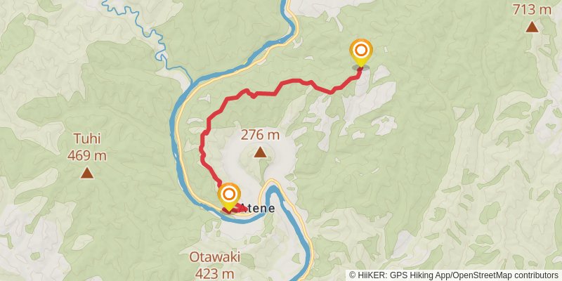Atene Skyline Track stage 1 Map