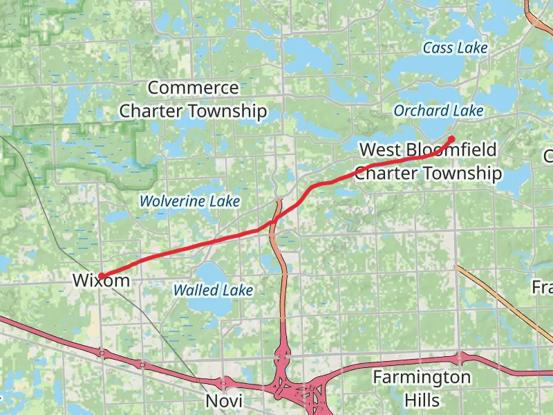 Michigan Air Line Trail - Mack Park