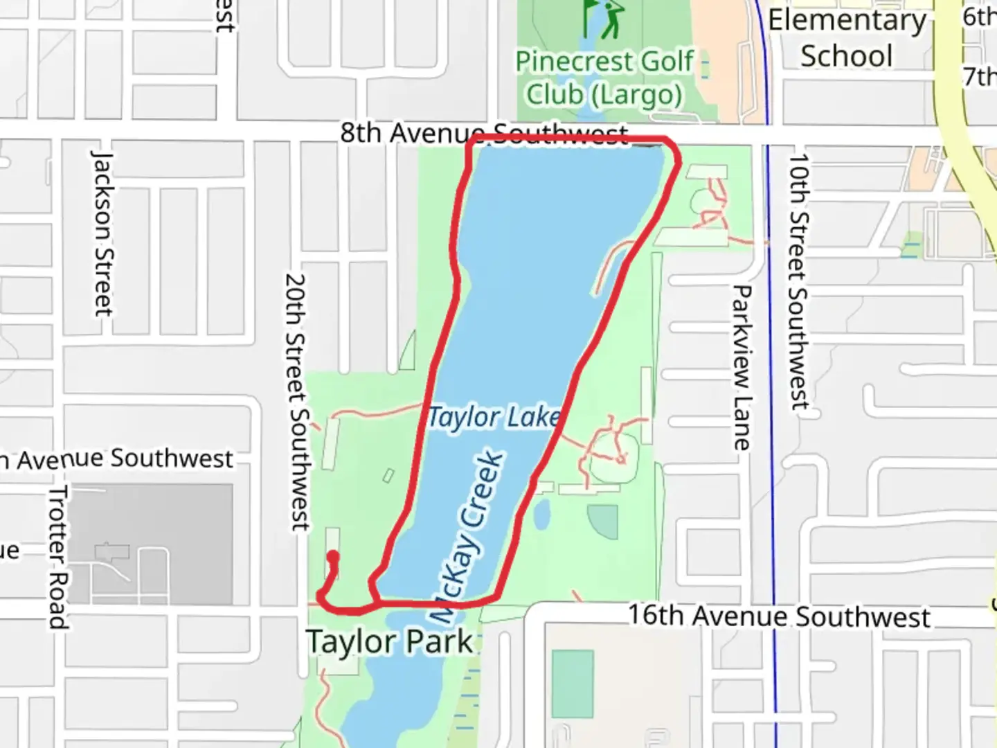 An image depicting the trail Taylor Lake Loop and its surrounding area.