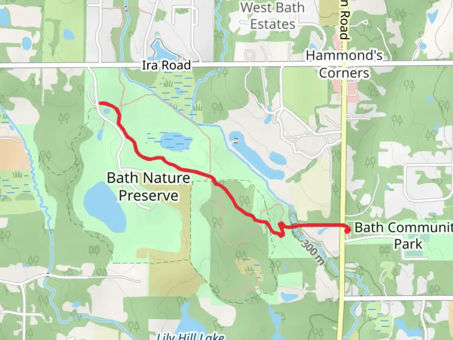 An image depicting the trail North Fork Trail and its surrounding area.