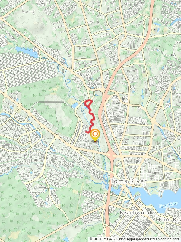 Walk along Toms River - Deer Chase Manor