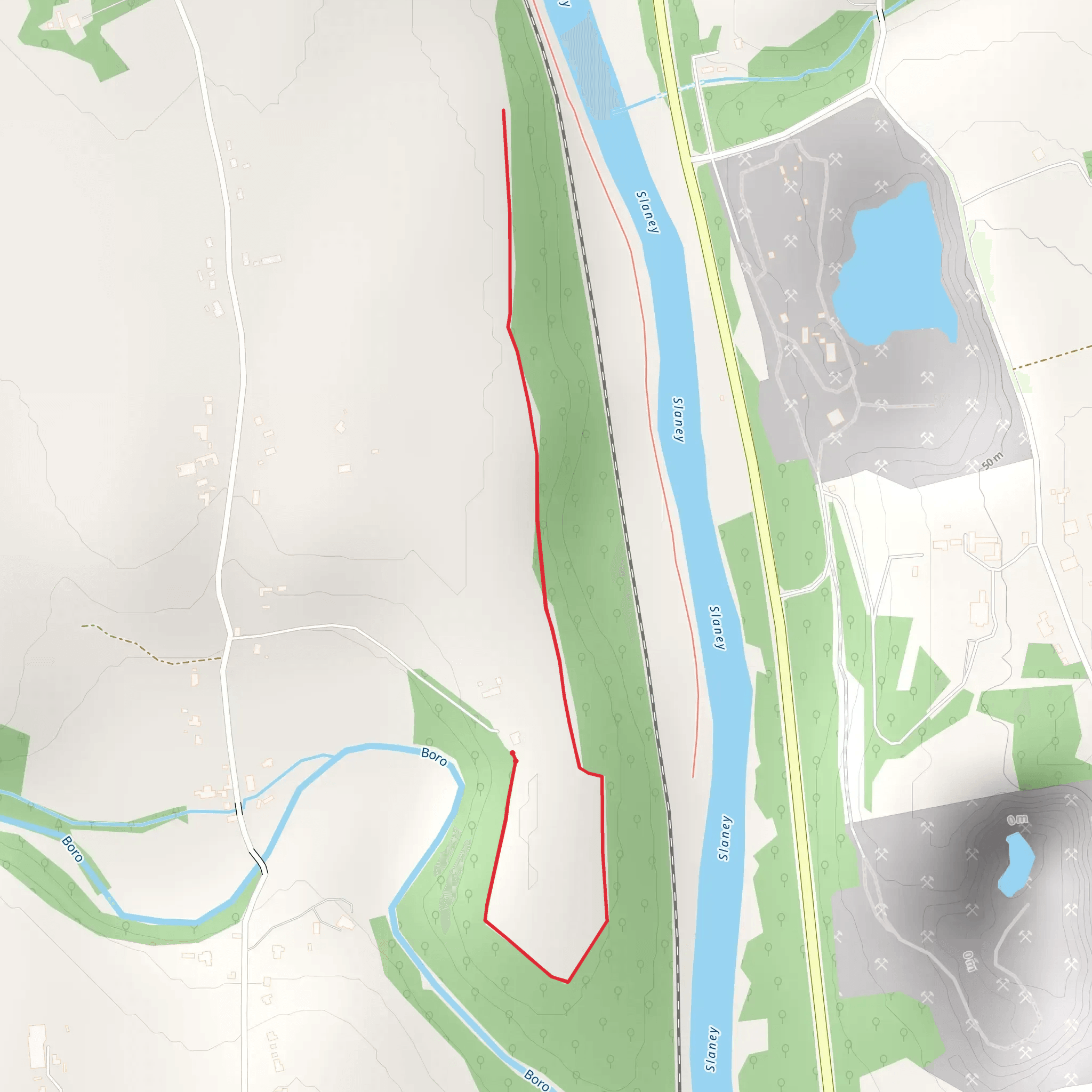 The Ringwood - Kilcarbry mobile static map