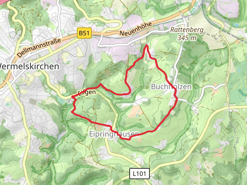 Kovelsberg, Kallenberg and Suppelbach Loop