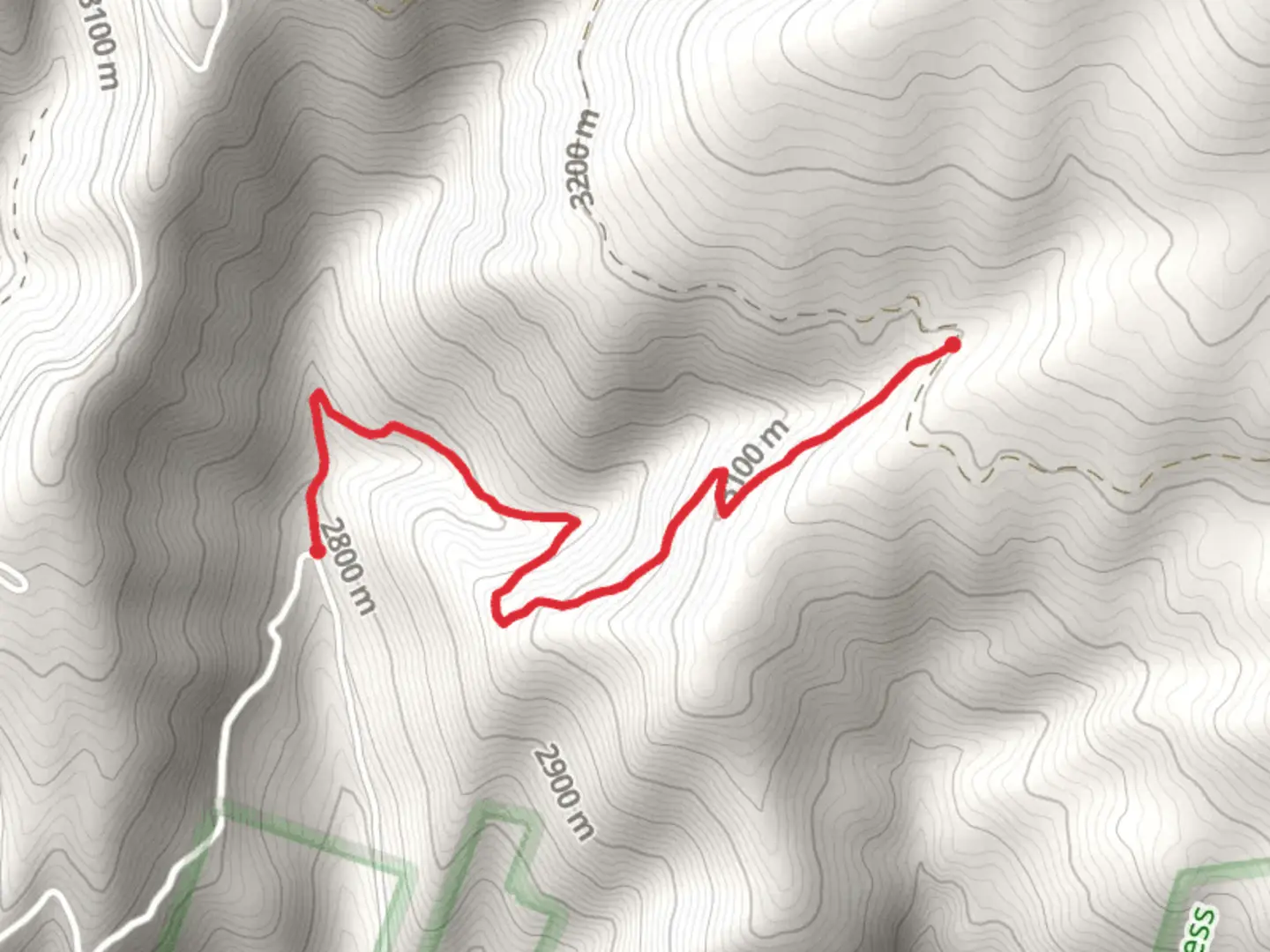 An image depicting the trail Johnson Creek Trail and its surrounding area.