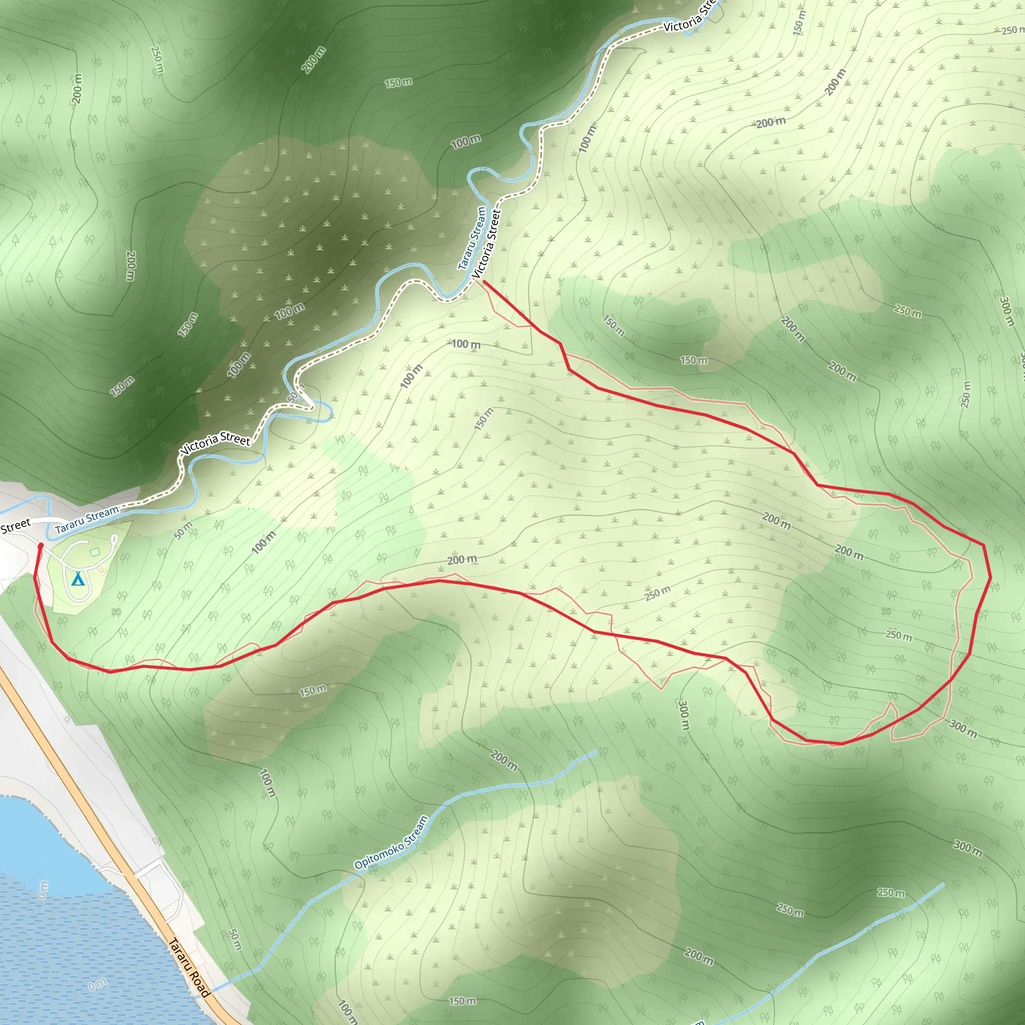 Rockys Walk mobile static map