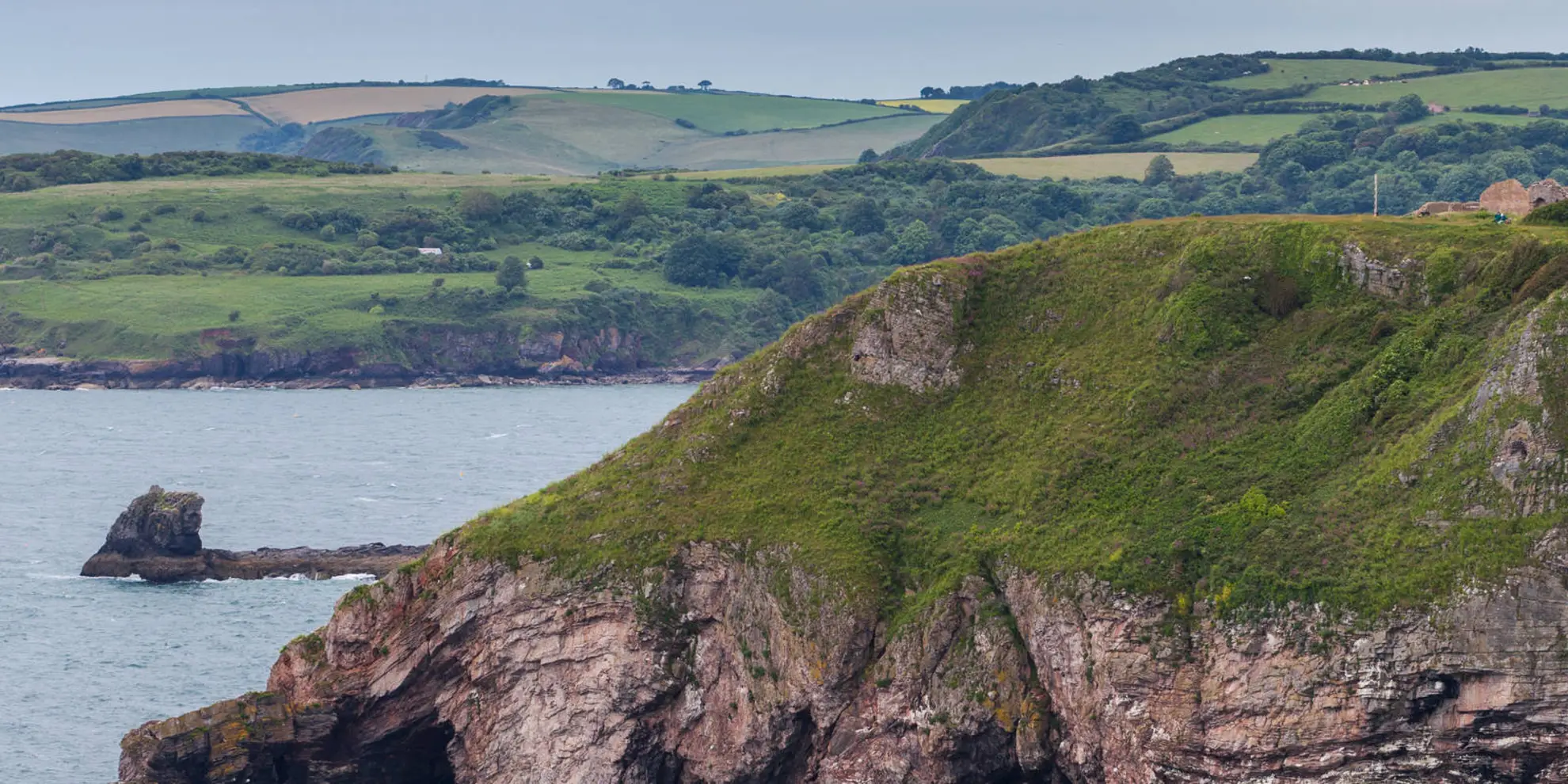An image depicting the trail Sharkham Point and Berry Head Walk and its surrounding area.