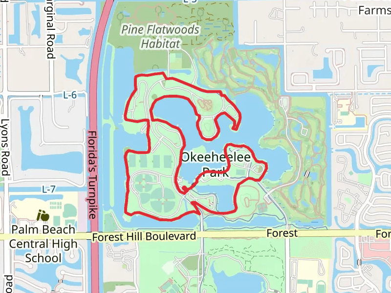 Okeeheelee Park Loop