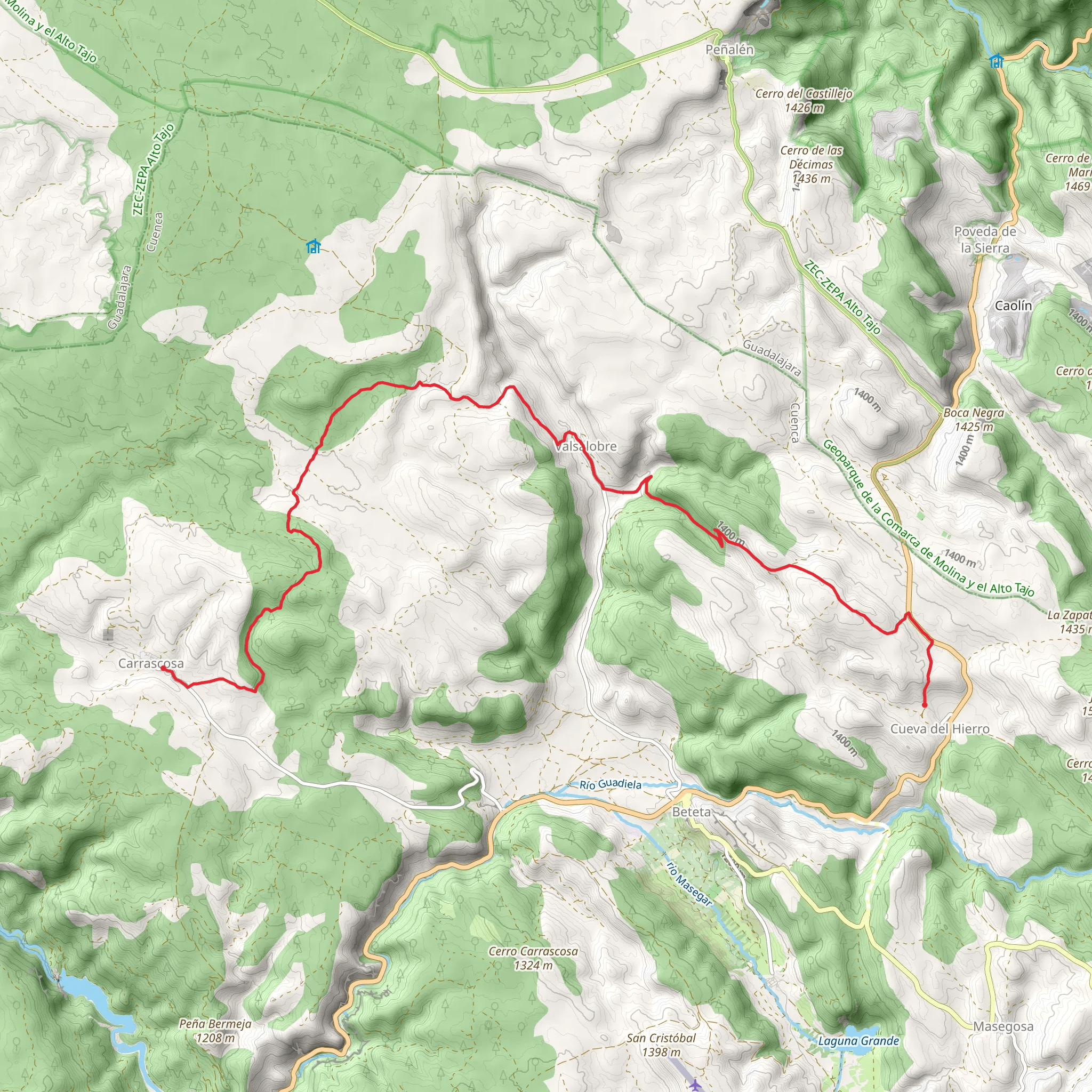 Path of the Meadows PR CU 4 mobile static map