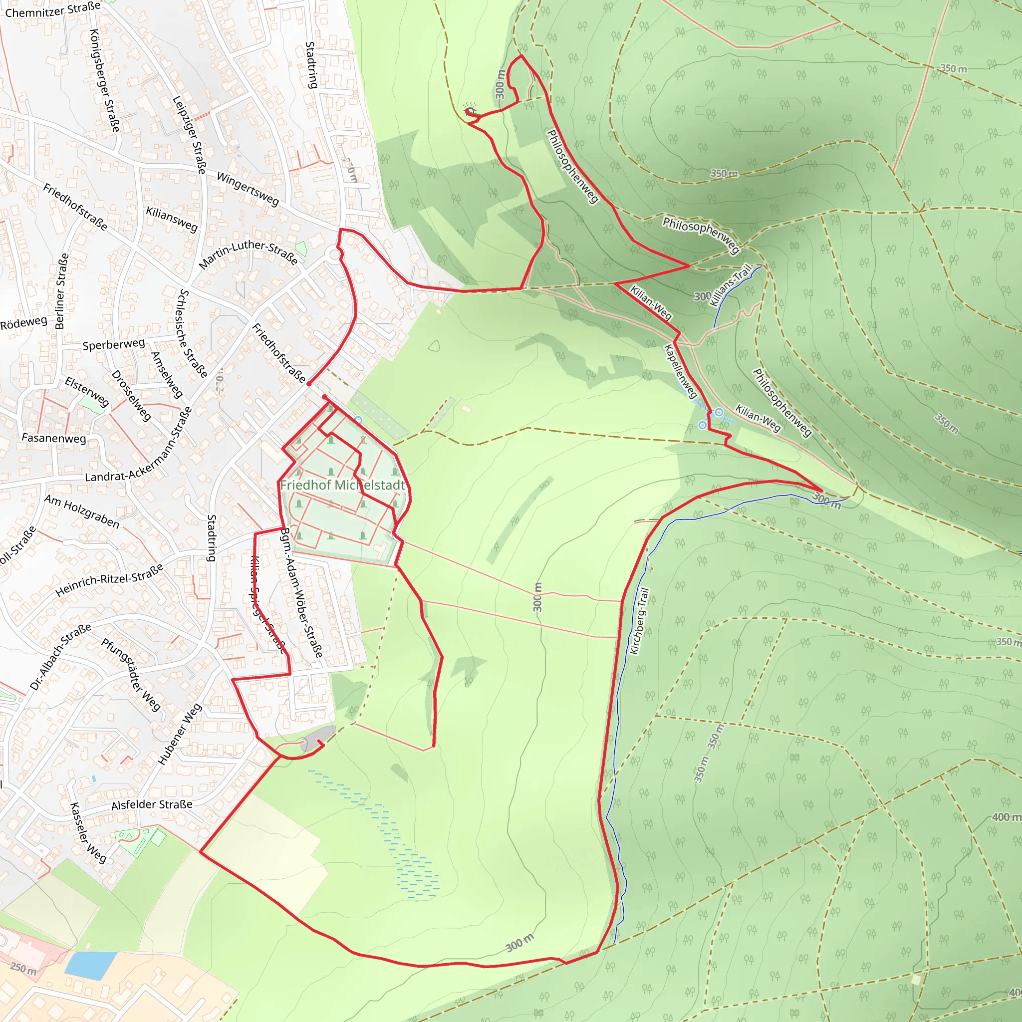 Triasfenster via Kitian Weg mobile static map