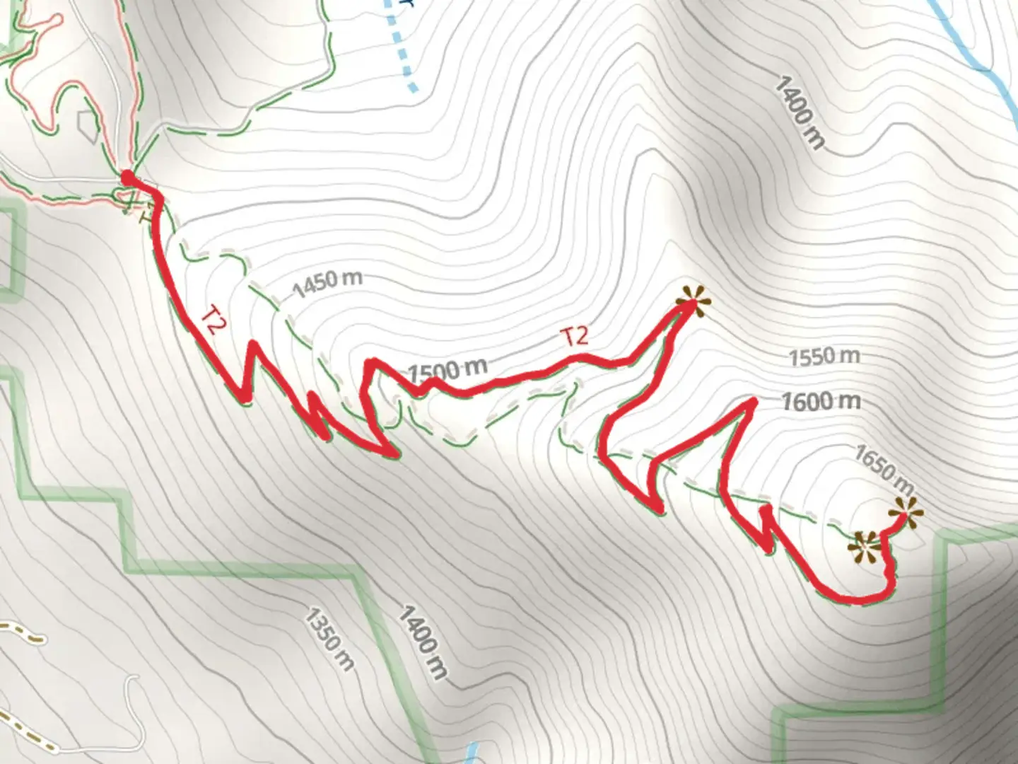 An image depicting the trail Elk Knob and its surrounding area.