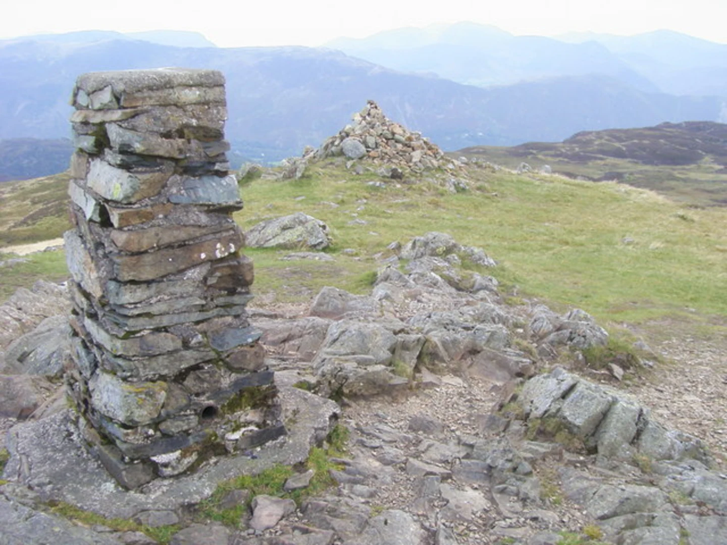 An image depicting the trail Walla Crag, Bleaberry Fell and High Seat Loop and its surrounding area.