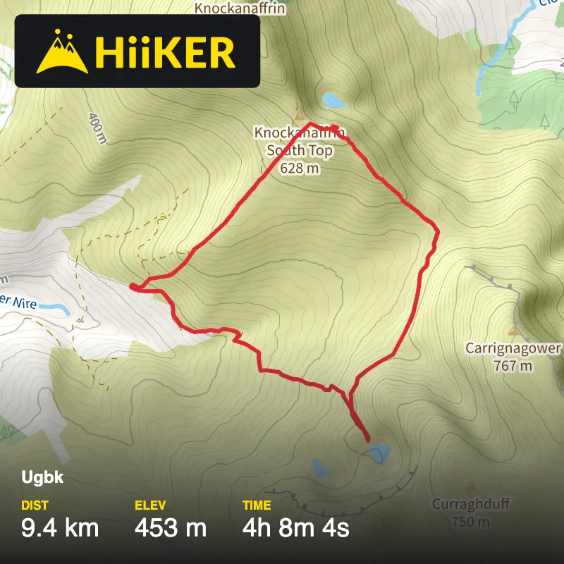 A map preview of the recording Ugbk.