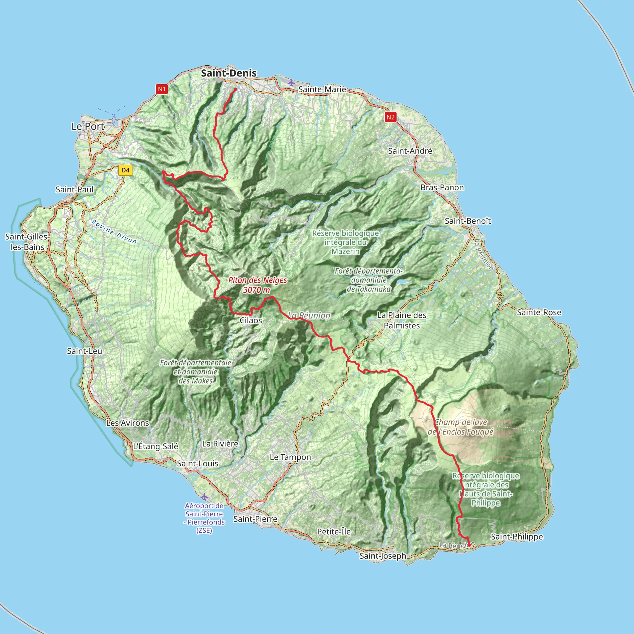 GR R2 mobile static map